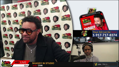 Shaggy Interview @ Irish & Chins Soundchat