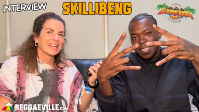 Skillibeng - Interview @ SummerJam 2024