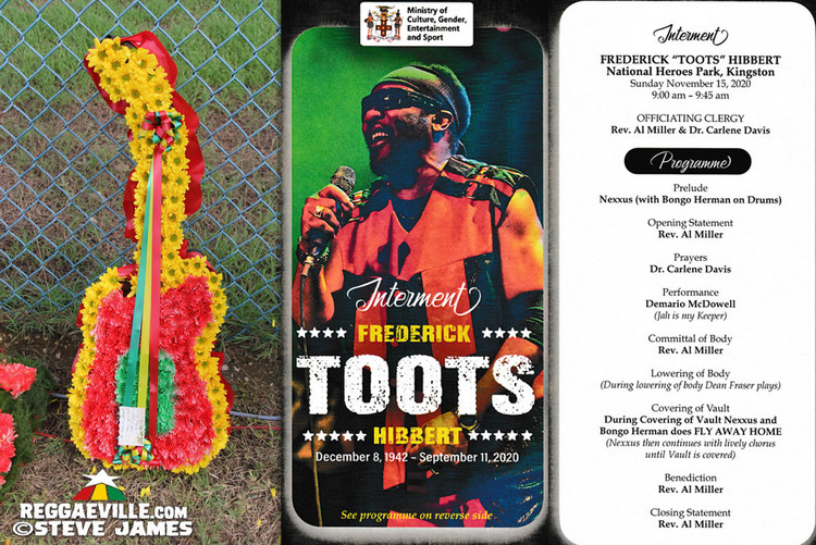Toots Hibbert Interment