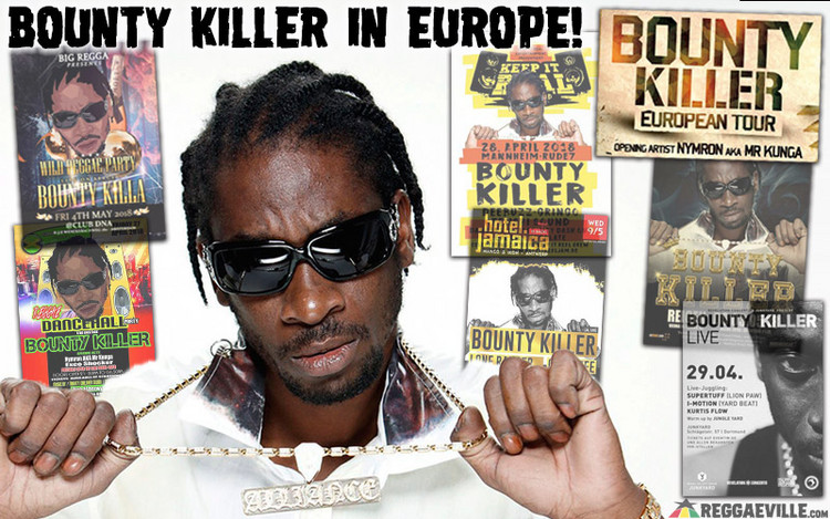 Bounty Killer On Tour In Europe