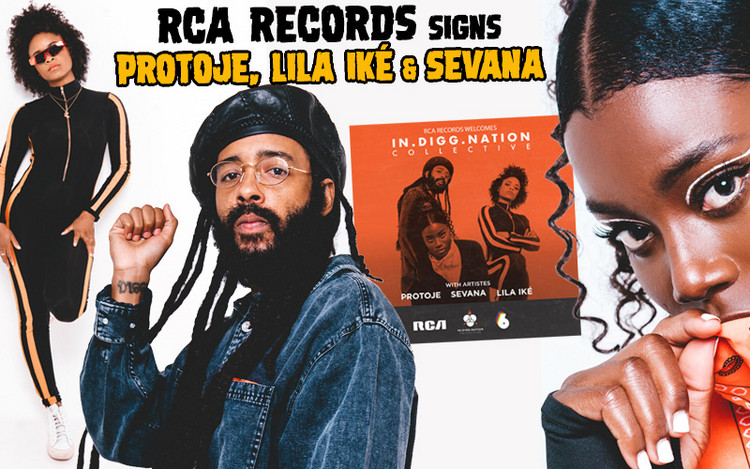 RCA Records Signs Protoje, Lila Iké & Sevana - In.Digg.Nation Collective