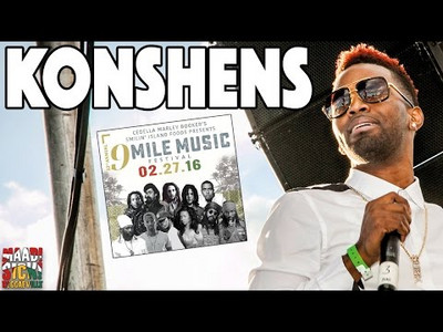Konshens @ 9 Mile Music Festival 2016 in Miami