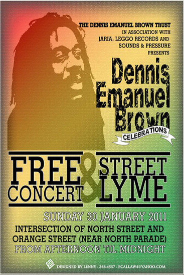 Dennis Emanuel Brown Celebrations