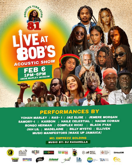 Bob Marley's 81st Earthstrong Celebration 2026