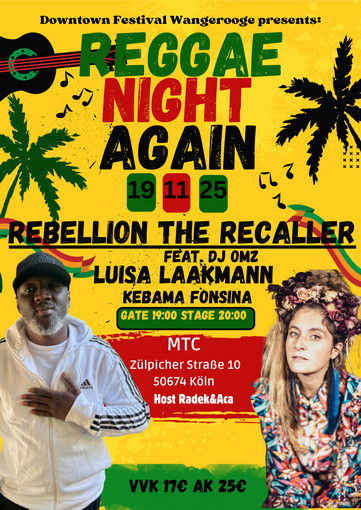 Rebellion The Recaller & Luisa Laakmann in Köln 2025