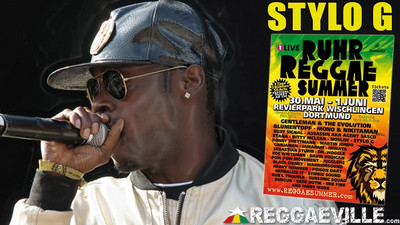 Stylo G - Move Back @ Ruhr Reggae Summer - Dortmund 2014