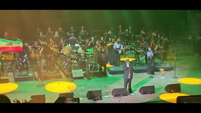 Damian & Elijah and Stephen Marley with The Colorado Symphony @ Red Rocks Amphitheatre (Fan Video)