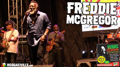 Freddie McGregor in Kingston, Jamaica @ Dennis Brown Tribute Concert 2020