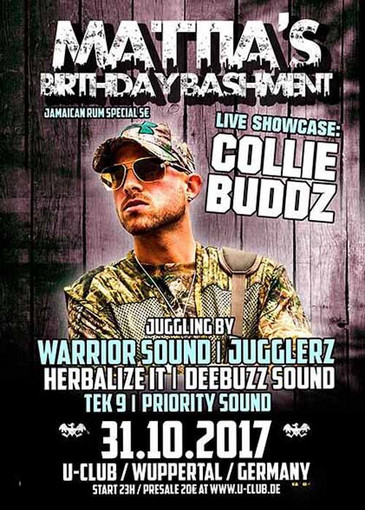Collie Buddz 10-31-2017