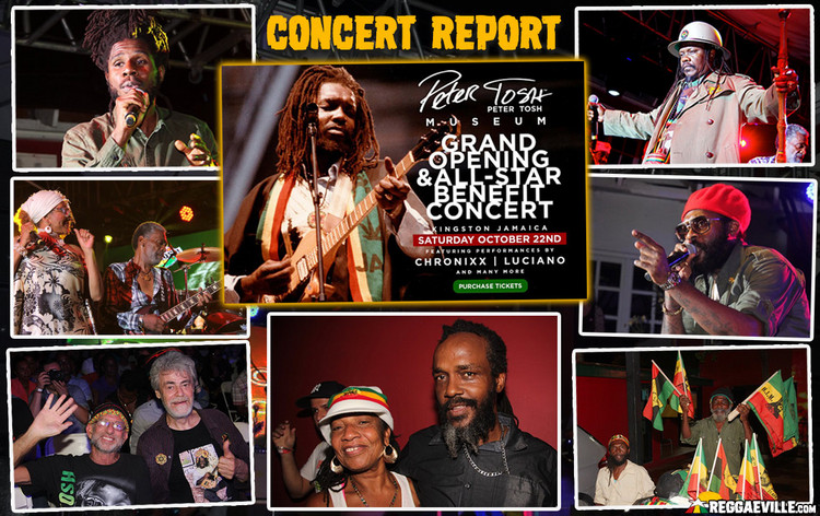 Report: All-Star Benefit Concert @ Peter Tosh Museum 2016
