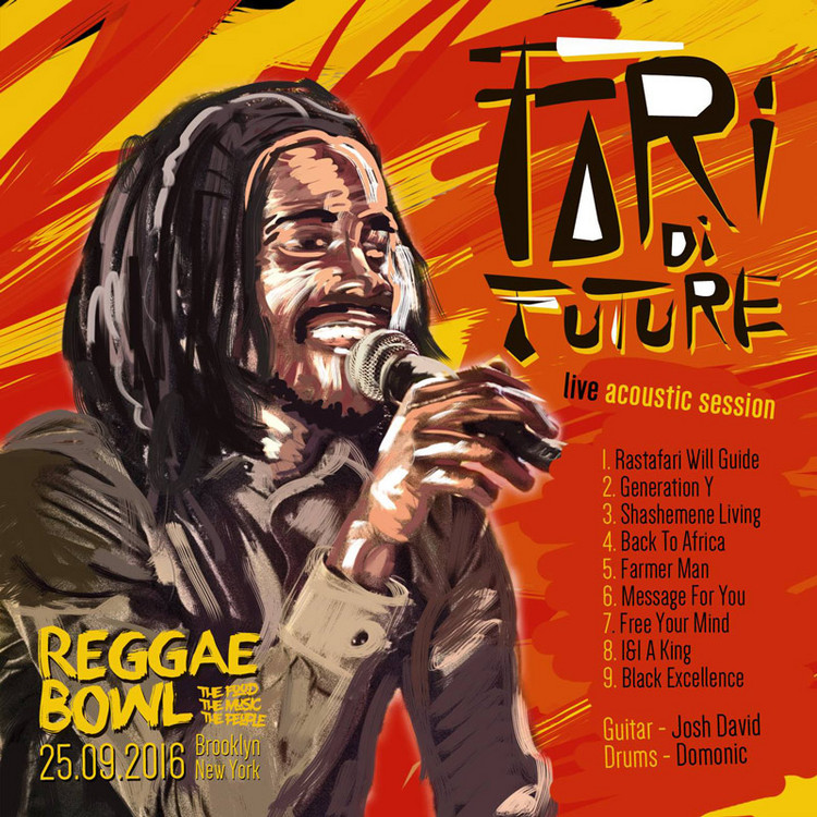 Fari DiFuture - Live Acoustic Session @ Reggae Bowl in Brooklyn, NY 2016