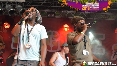 Singing U & Cat @ Reggae Jam 2018