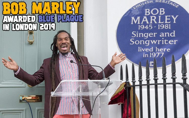 Bob Marley Awarded English Heritage Blue Plaque in London
