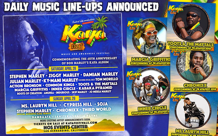 Kaya Fest 2018 - Daily Music Line-Ups Announced