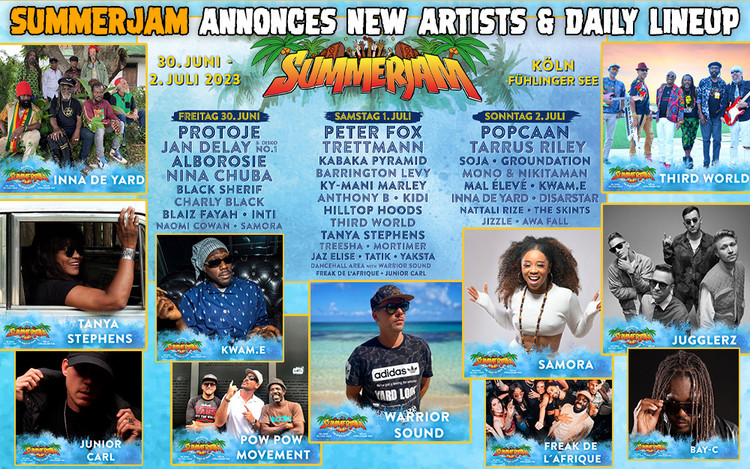 SummerJam Announces New Artists & Daily Lineup