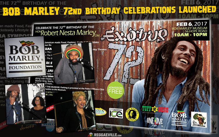 Bob Marley 72nd Birthday Celebrations Launched