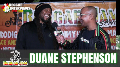 Duane Stephenson @ Reggae Interviews (Reggae Jam 2023)