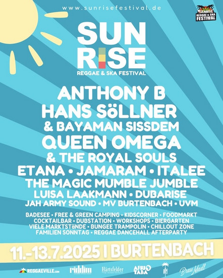 Sunrise Reggae & Ska Festival 2025