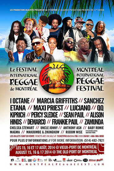Montreal Reggae Festival 2014