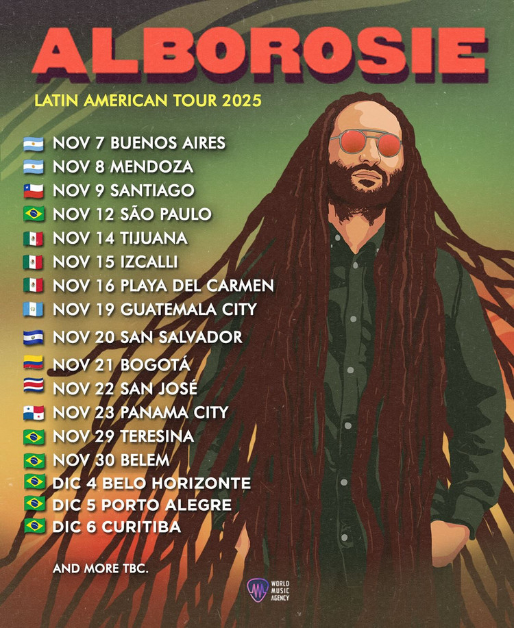 Alborosie & Shengen Clan - Latin America Tour 2025