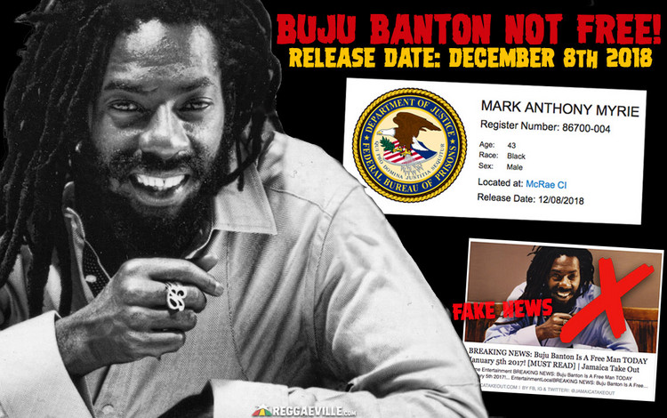 Buju Banton Not Released From Prison! Official Release Date: December 8th 2018