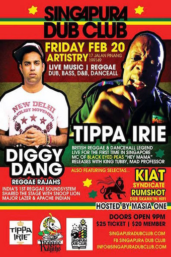 Tippa Irie 2/20/2015