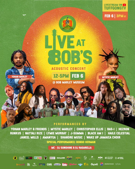 Bob Marley's 80th Earthstrong Celebration 2025