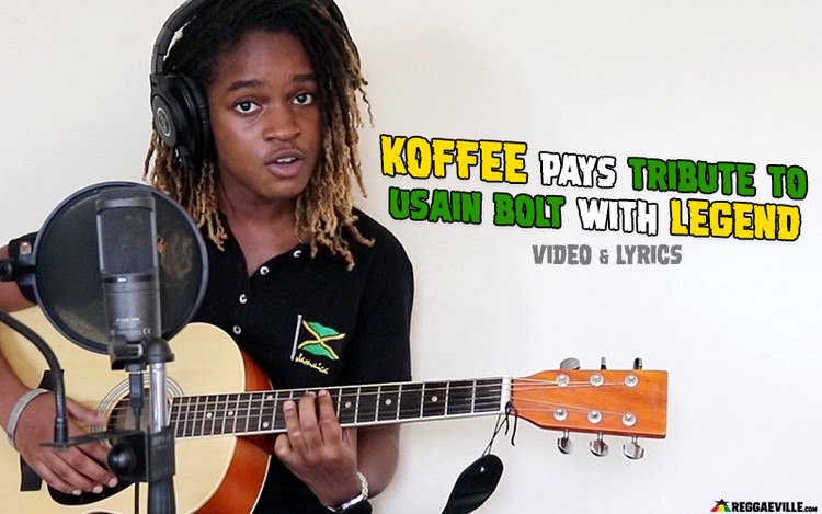Koffee Pays Tribute To Usain Bolt with New Song Legend