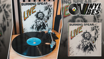 Burning Spear - Marcus Garvey | Live 1977 (Reggaeville Vinyl Vibes #42)