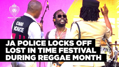 Police Locks off Protoje's Lost In Time Festival