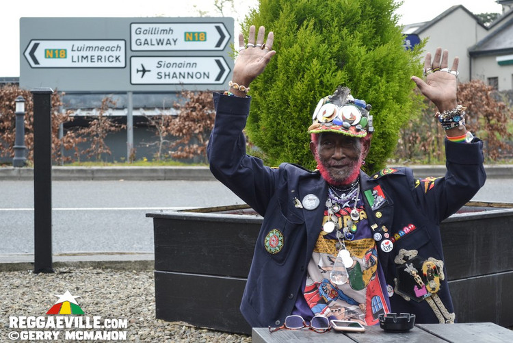 Lee Scratch Perry in Ireland 2019