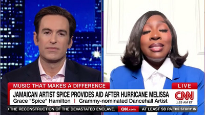 Spice discuss her efforts to rebuild Jamaica after Hurricane Melissa @ CNN