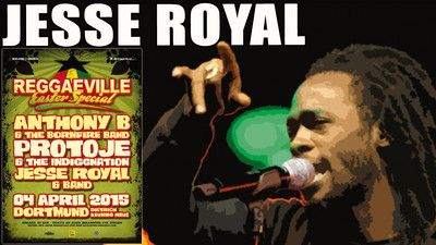 Jesse Royal - Modern Day Judas in Dortmund @ Reggaeville Easter Special 2015