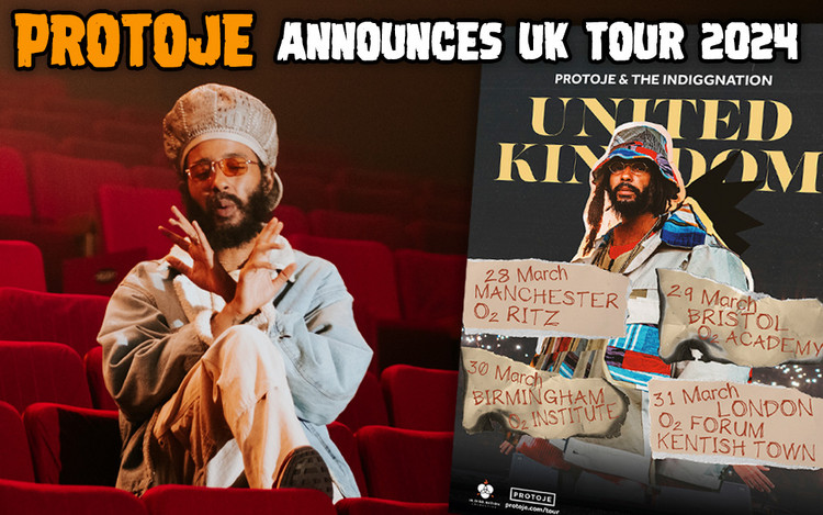 Protoje Announces UK Tour 2024