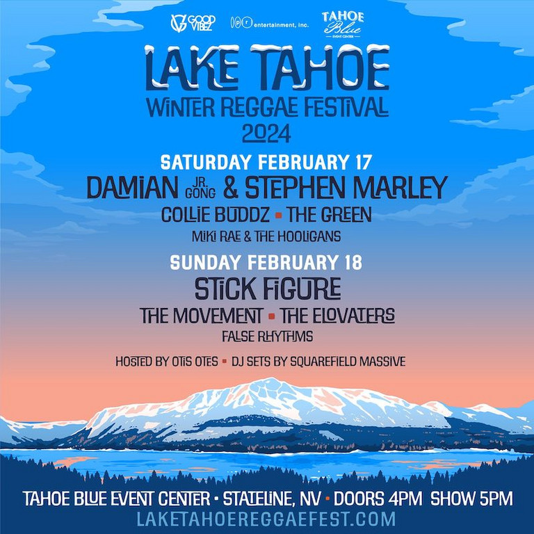 Lake Tahoe Winter Reggae Festival 2025