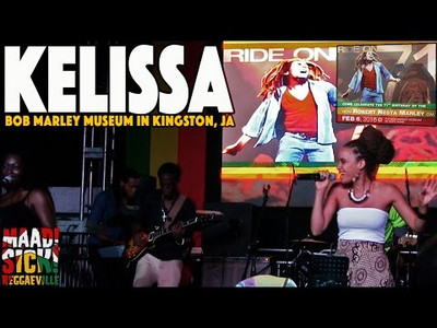 Kelissa @ Bob Marley's 71st Birthday Celebration in Kingston, Jamaica