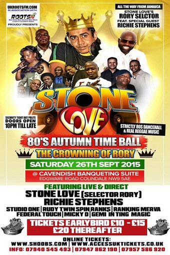 Stone Love 9/26/2015