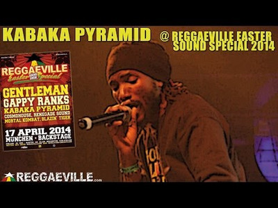 Kabaka Pyramid @ Reggaeville Easter Sound Special in Munich, Germany