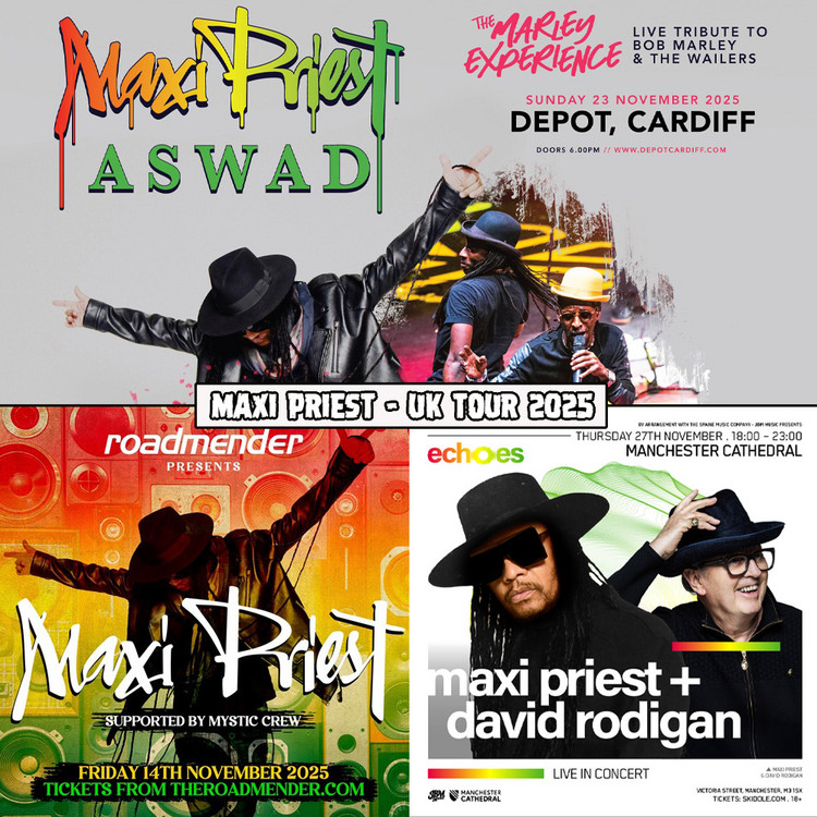 Maxi Priest - UK Tour | November 2025
