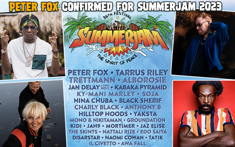 Peter Fox, Anthony B, Charly Black, Mono & Nikitaman @ SummerJam 2023