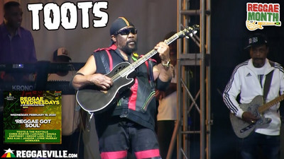 Toots Hibbert in Kingston, Jamaica @ Reggae Wednesdays