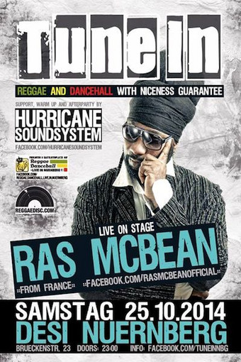 Ras Mc Bean 10/25/2014