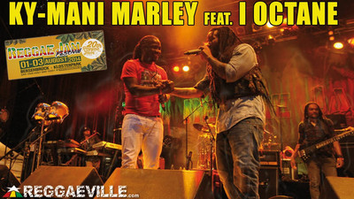 Ky-Mani Marley & I Octane - A Yah Wi Deh @ Reggae Jam 2014
