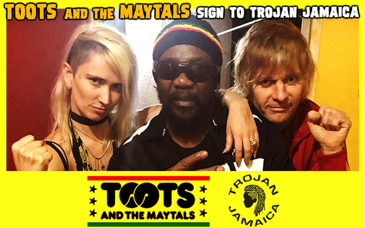 Toots and the Maytals sign to Trojan Jamaica