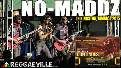 No-Maddz - Ganja Stain in Kingston, Jamaica @ Bob Marley 70th Birthday Celebration