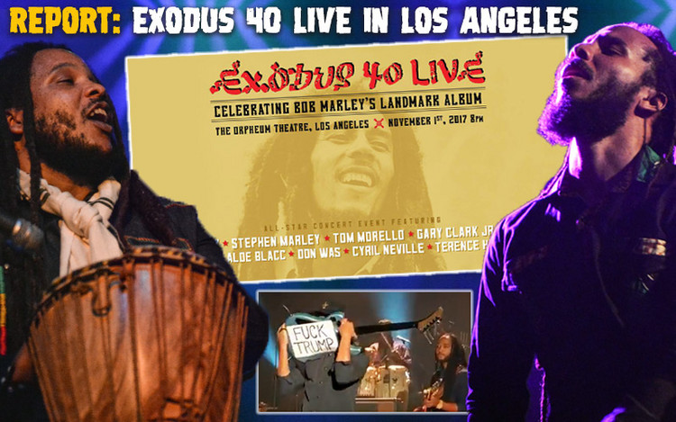 Report: Exodus 40 Live - An All-Star Concert Event with Ziggy & Stephen Marley