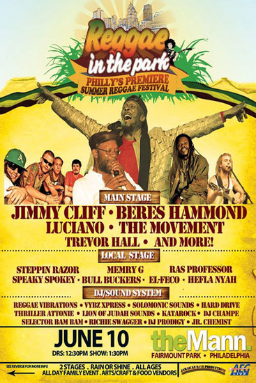 Reggae In The Park 2012