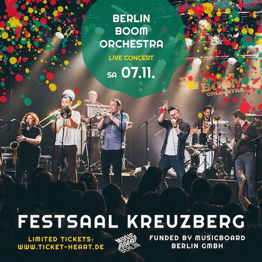 Berlin Boom Orchestra 11-7-2020