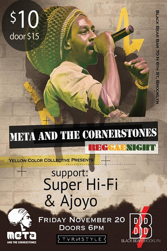 Meta & The Cornerstones 11/20/2015