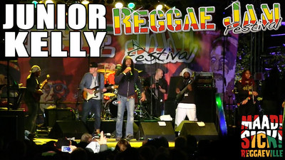 Junior Kelly @ Reggae Jam 2015